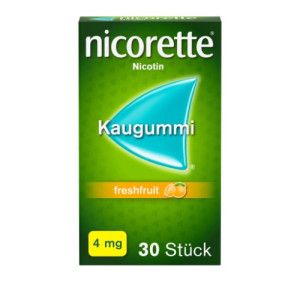 NICORETTE Kaugummi 4 mg freshfruit